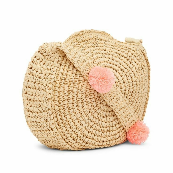 Shiraleah Rio Straw Pom-Pom Shoulder Bag - Picture 2 of 11